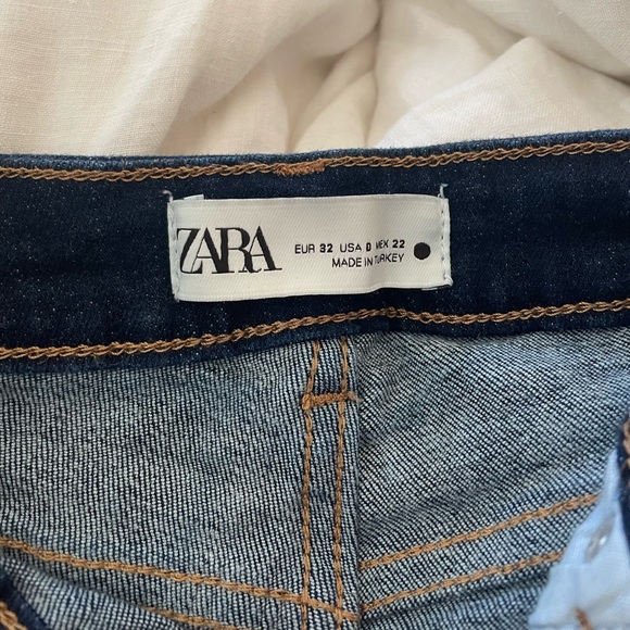 Zara Skinny High Rise Flare Jeans - Picture 5 of 6